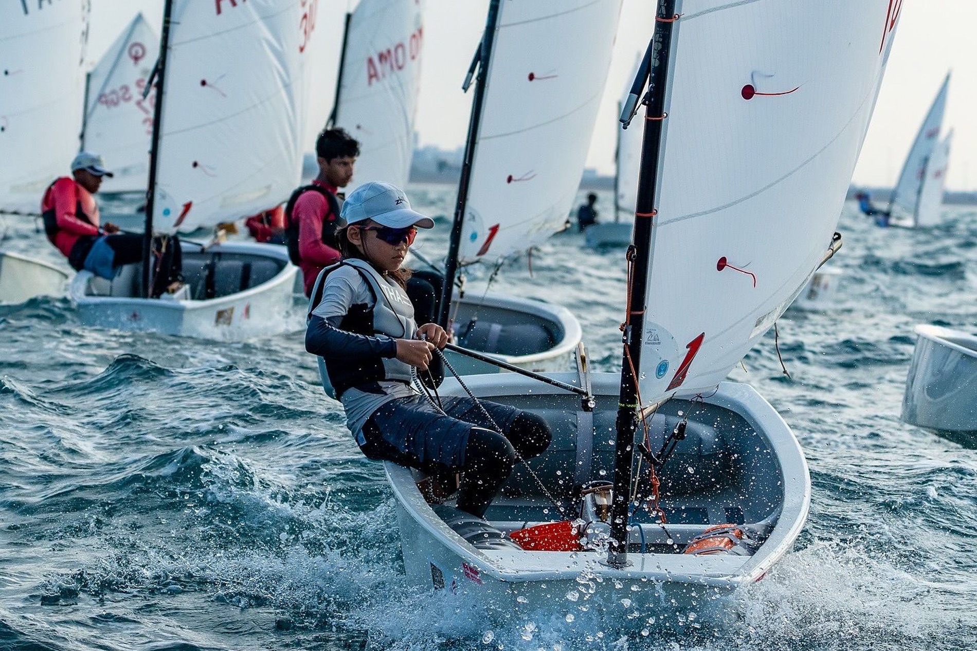 Oman National Optimist team arrive in Jeddah for 2026 Arab Sailing Championship