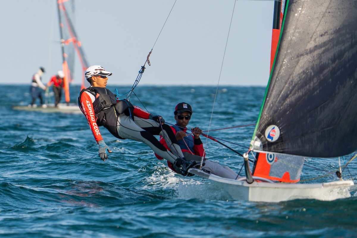 Oman Sail’s High Performance 29er team heads to Lake Garda for the Euro Cup Series 2026