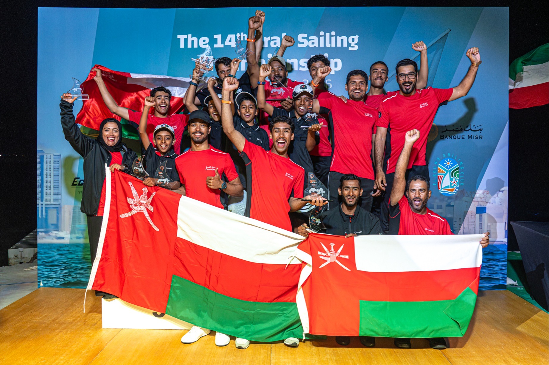 Oman’s national sailing teams claim 9 medals at the 2026 Arab Sailing Championships in Egypt