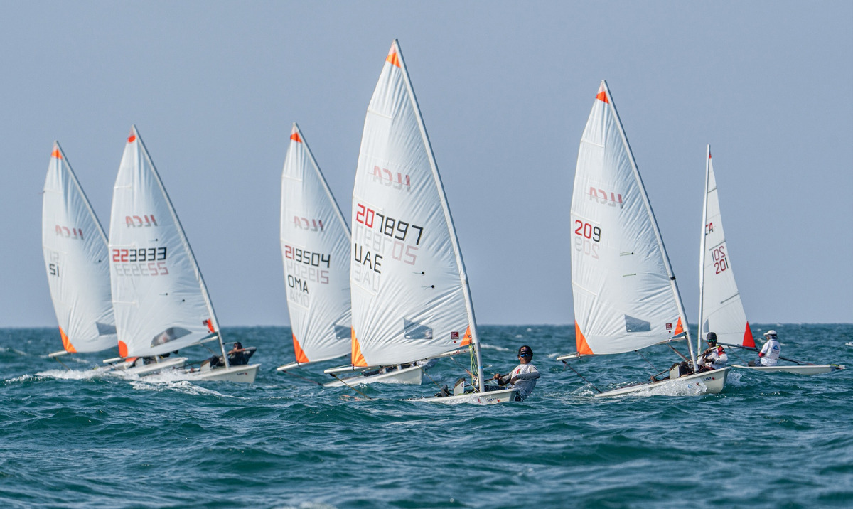 Tactical battles shape Day 2 of 15th Mussanah Race Week and 3rd Arab Women’s Sailing Championship